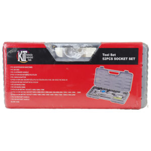 TOOL SET-52 PC SOCKET SET 3/8" & 1/2" DRIVE "KIT"