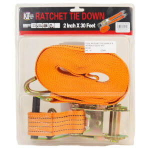 TOOL RATCHET TIE DOWN 2" X 30' HEAVY DUTY "KIT"
