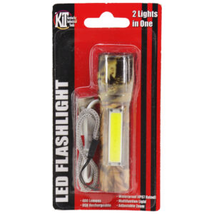 FLASHLIGHT-CAMO COMPACT W/ZOOM ON CARD