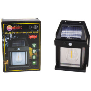 SOLAR RECHARGEABLE LIGHT-WALL/GARDEN