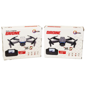 R/C Drone • HD Camera • Remote with Display Screen • Rechargeable