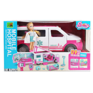 AMBULANCE WITH DOLL (MOBILE HOSPITAL)