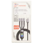 3 WAY CHARGING CABLE W/MAH INDICATOR, BOXED