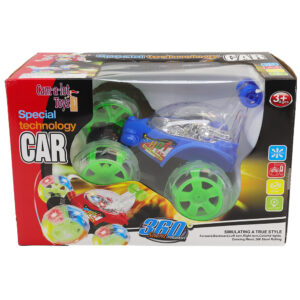 R/C STUNT CAR-2 ASSTD COLOR-RECHARGEABLE