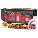 R/C FIRE ENGINE W/MANUAL LADDER-RECHARGEABLE