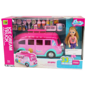 ICE CREAM TRUCK W/DOLL