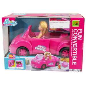 CONVERTIBLE CAR WITH DOLL