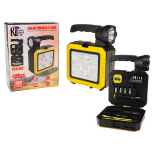 LED Light and Tool Set • Solar Rechargeable