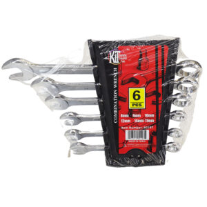 Wrench Set • 6 Pc Set • Metric (8-17mm)