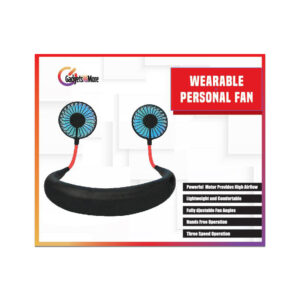 Wearable Personal Fan - Flexible - Rechargeable