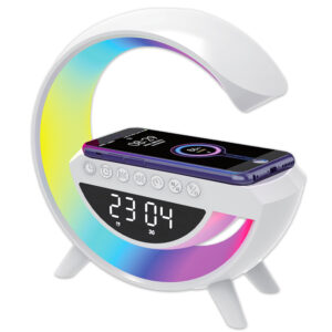 Smart Phone Charger and Bluetooth Speaker with Clock