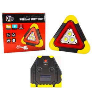 LED Work / Emergency Light • Solar or USB Rechargeable • Power Bank • Multifunction • Large Size