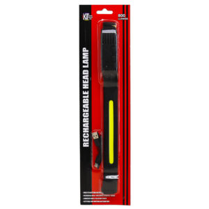 Silicone Soft LED Headlamp • Motion Activation • Rechargeable
